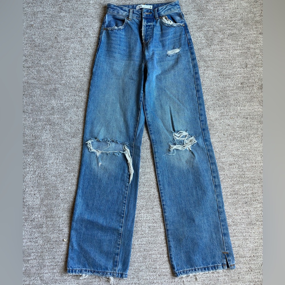 wide leg jeans